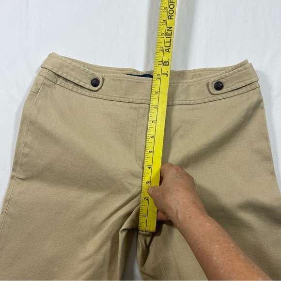 Vertical Club Nude Trousers Pants Straight Leg Cotton Woman’s Large Japan made - Picture 8 of 12